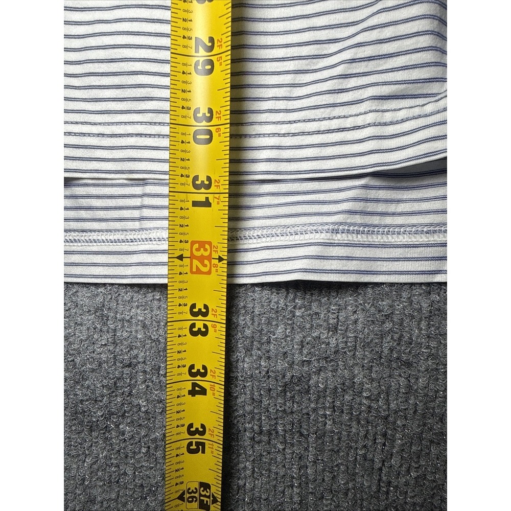 Peter Millar Mens Golf Shirt Size Large Has Holes In Sleeve - Picture 6 of 6